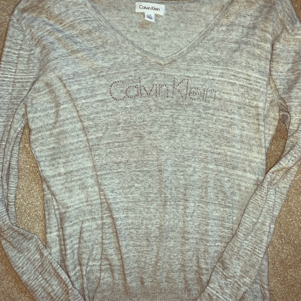 Calvin Klein light weight sweater size large